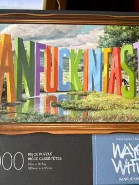 Genuine Fred  1000 PIECE PUZZLE: FANFUCKINTASTIC